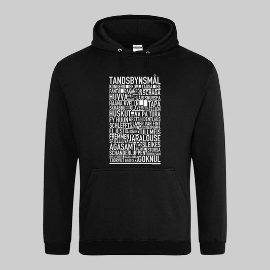 Tandsbynsmål Dialekt Text Hoodie