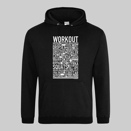 Workout Text Hoodie