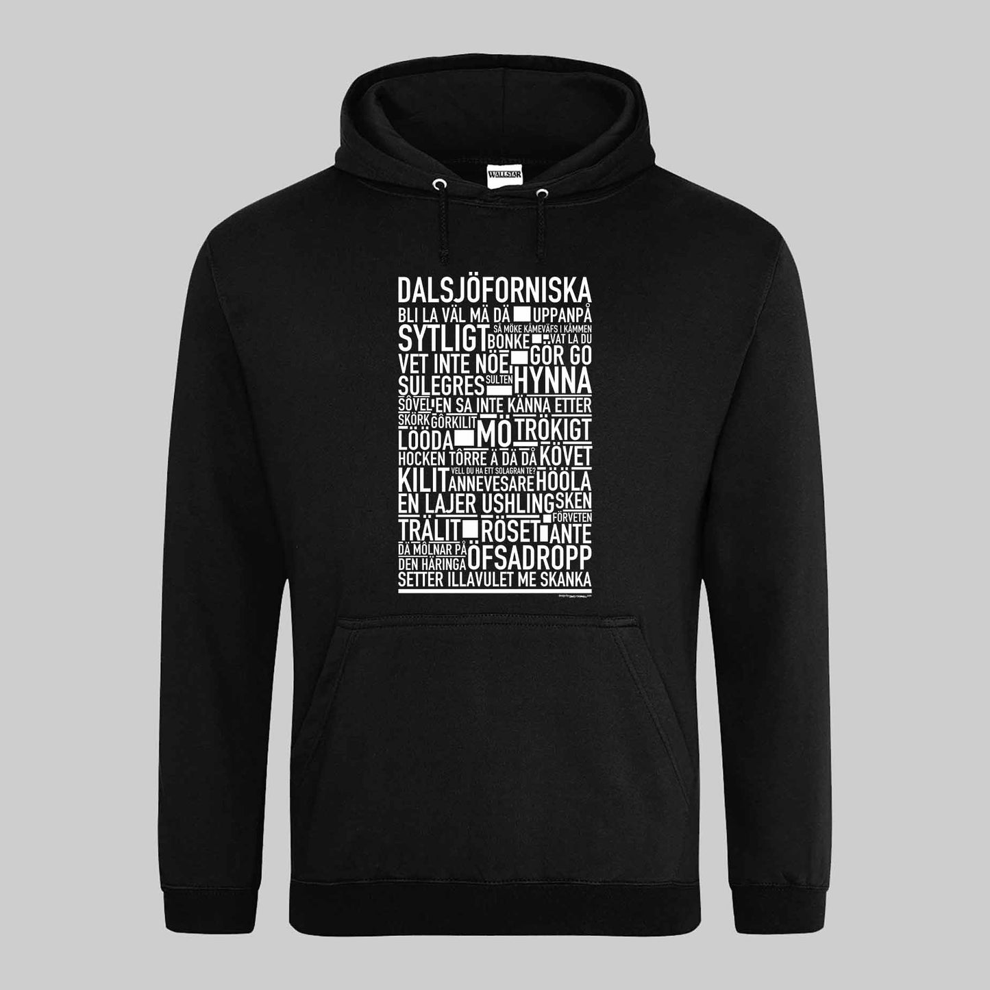 Dalsjöforsnitiska Dialekt Text Hoodie