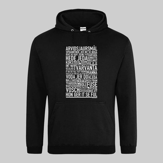Arvidsjaursmål Dialekt Text Hoodie