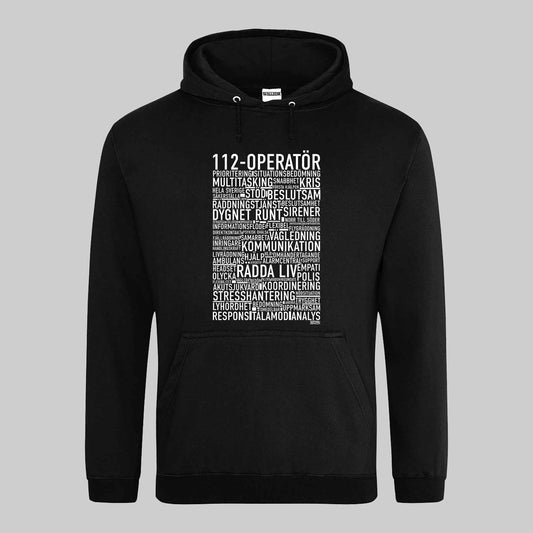 112-Operatör Text Hoodie