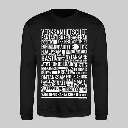 Verksamhetschef Text Sweatshirt