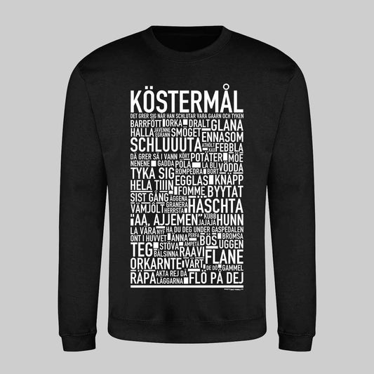 Köstermål Dialekt Text Sweatshirt