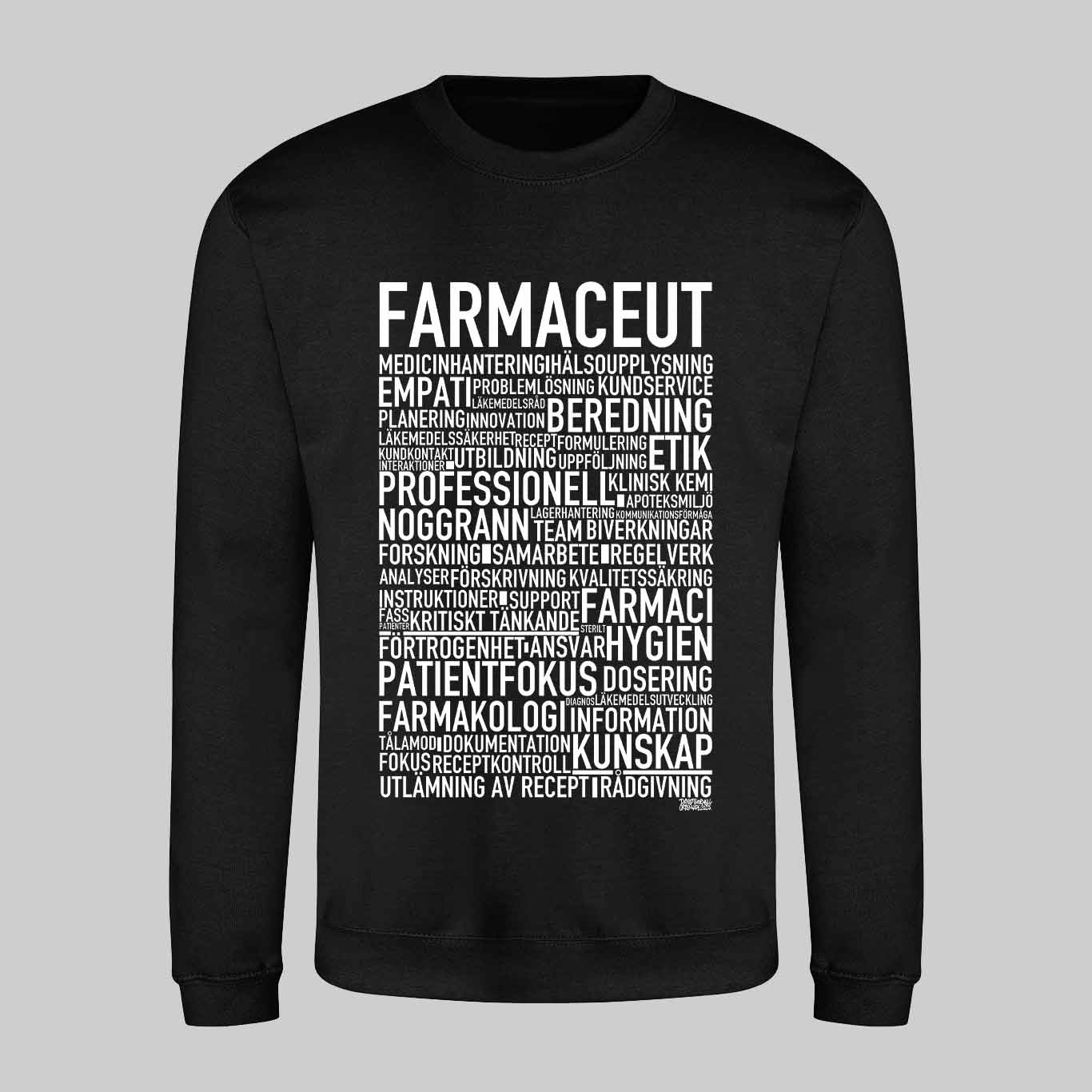 Farmaceut Text Sweatshirt
