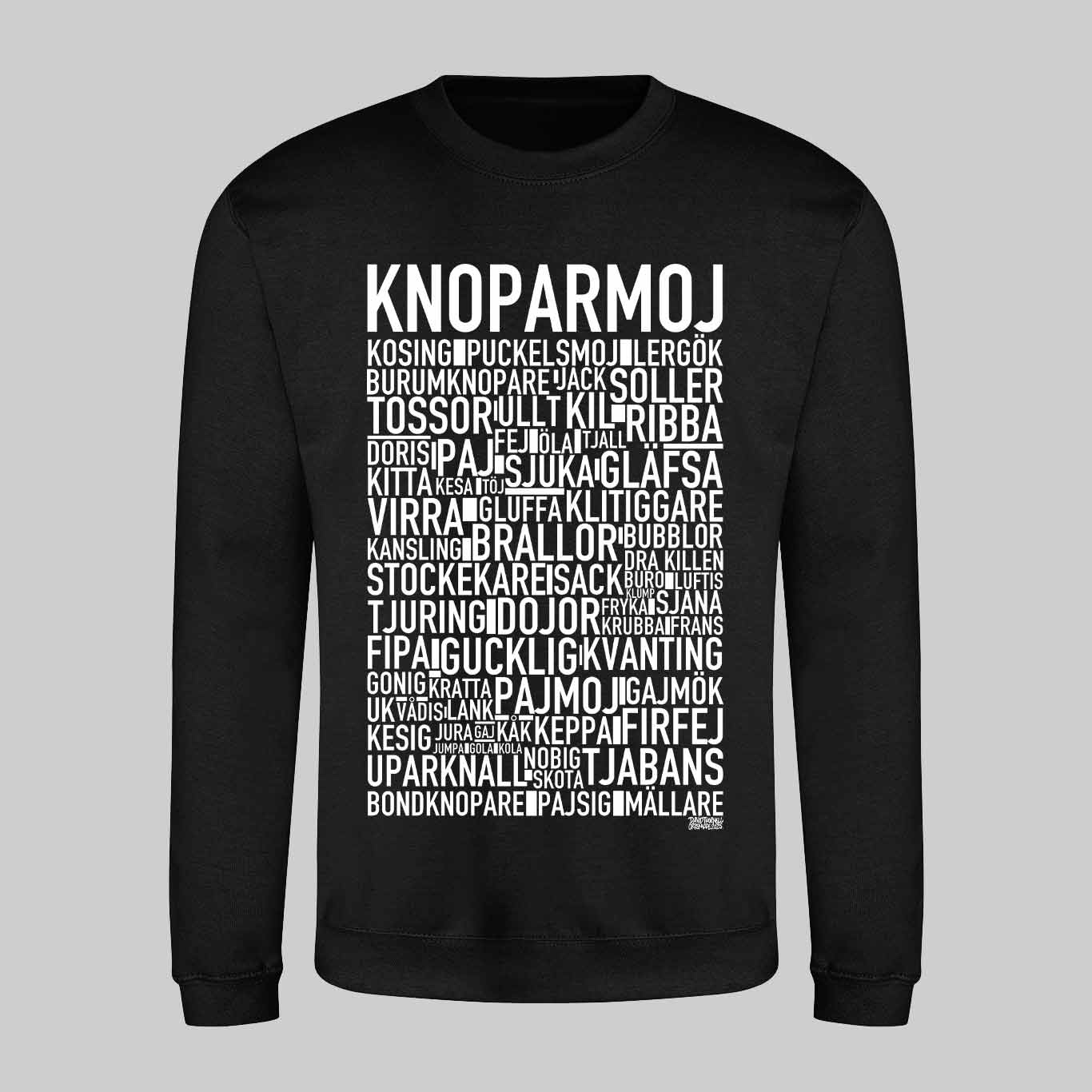 Knoparmoj Dialekt Text Sweatshirt