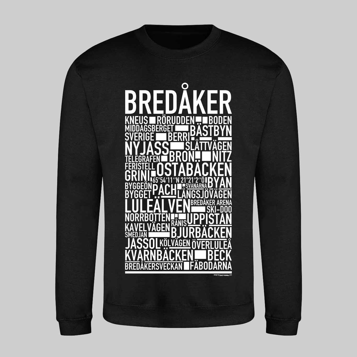 Bredåker Text Sweatshirt