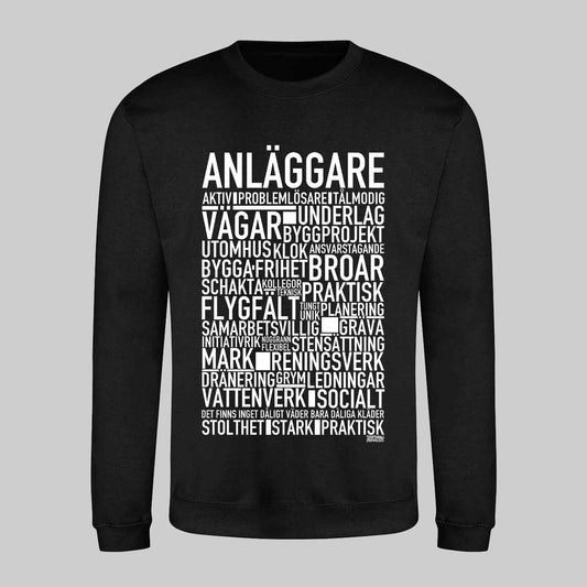 Anläggare Text Sweatshirt