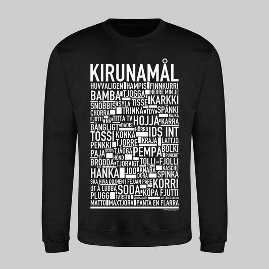Kirunamål Dialekt Sweatshirt