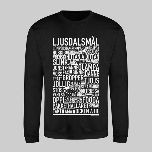 Ljusdalsmål Dialekt Text Sweatshirt