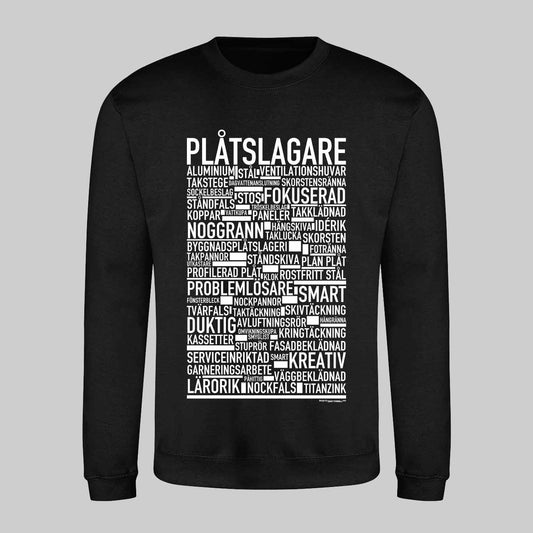 Plåtslagare Text Sweatshirt