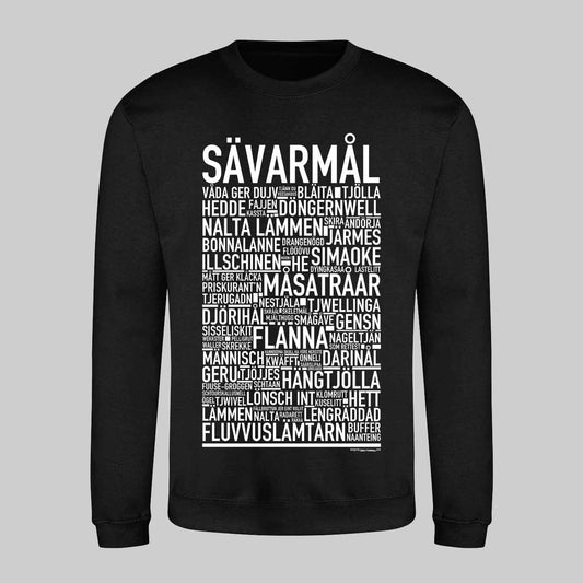 Sävarmål Dialekt Text Sweatshirt