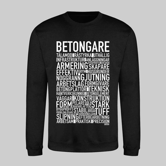 Betongare Text Sweatshirt