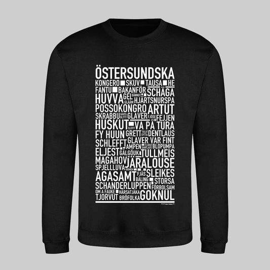 Östersundska Dialekt Text Sweatshirt