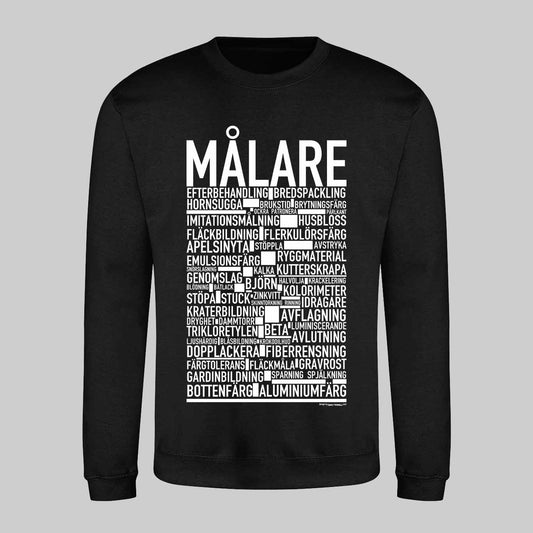 Målare Text Sweatshirt