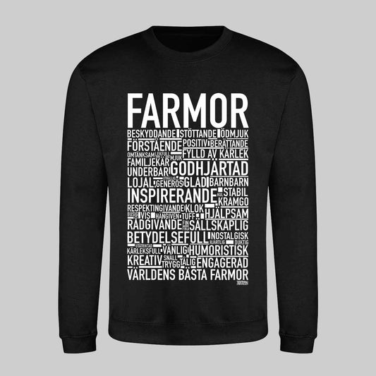 Farmor 2024 Text Sweatshirt