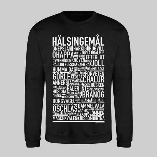 Hälsingemål Dialekt Text Sweatshirt