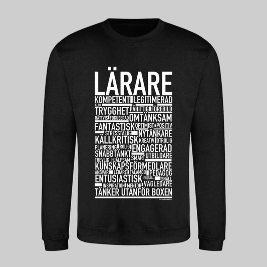 Lärare Text Sweatshirt