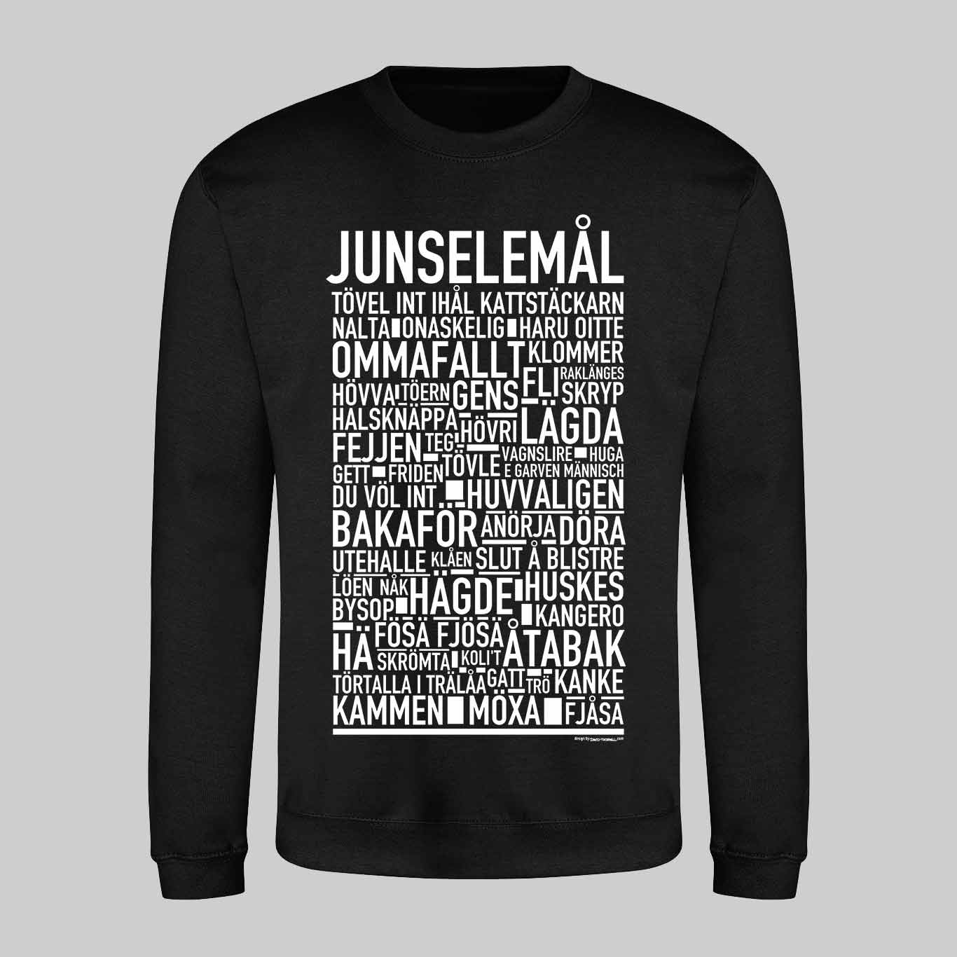 Junselemål Dialekt Text Sweatshirt