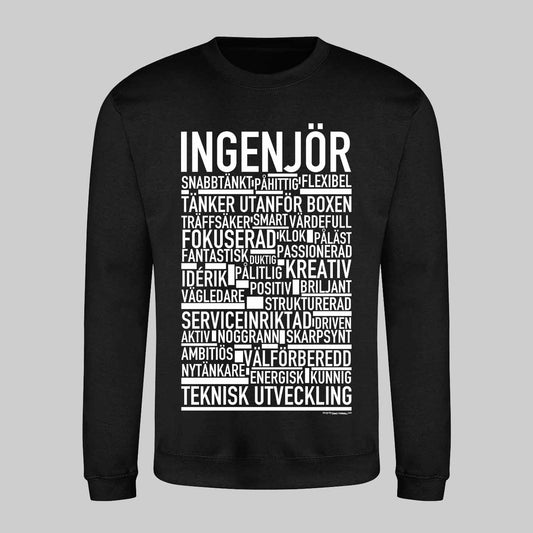 Ingenjör Text Sweatshirt