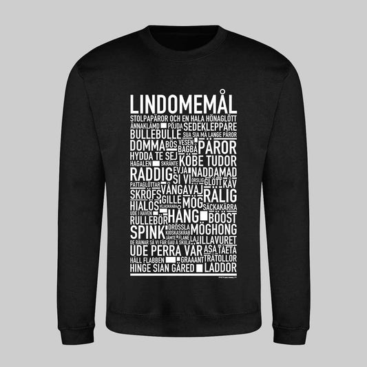 Lindomemål Dialekt Text Sweatshirt