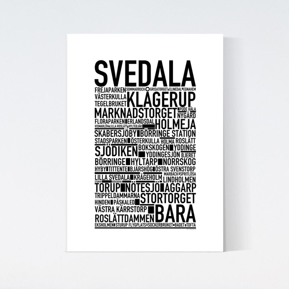 Svedala Text Poster
