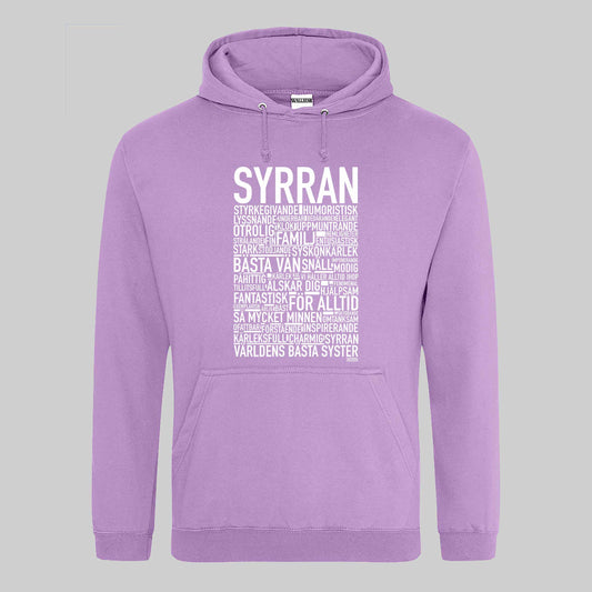 Syrran 2024 Text Hoodie