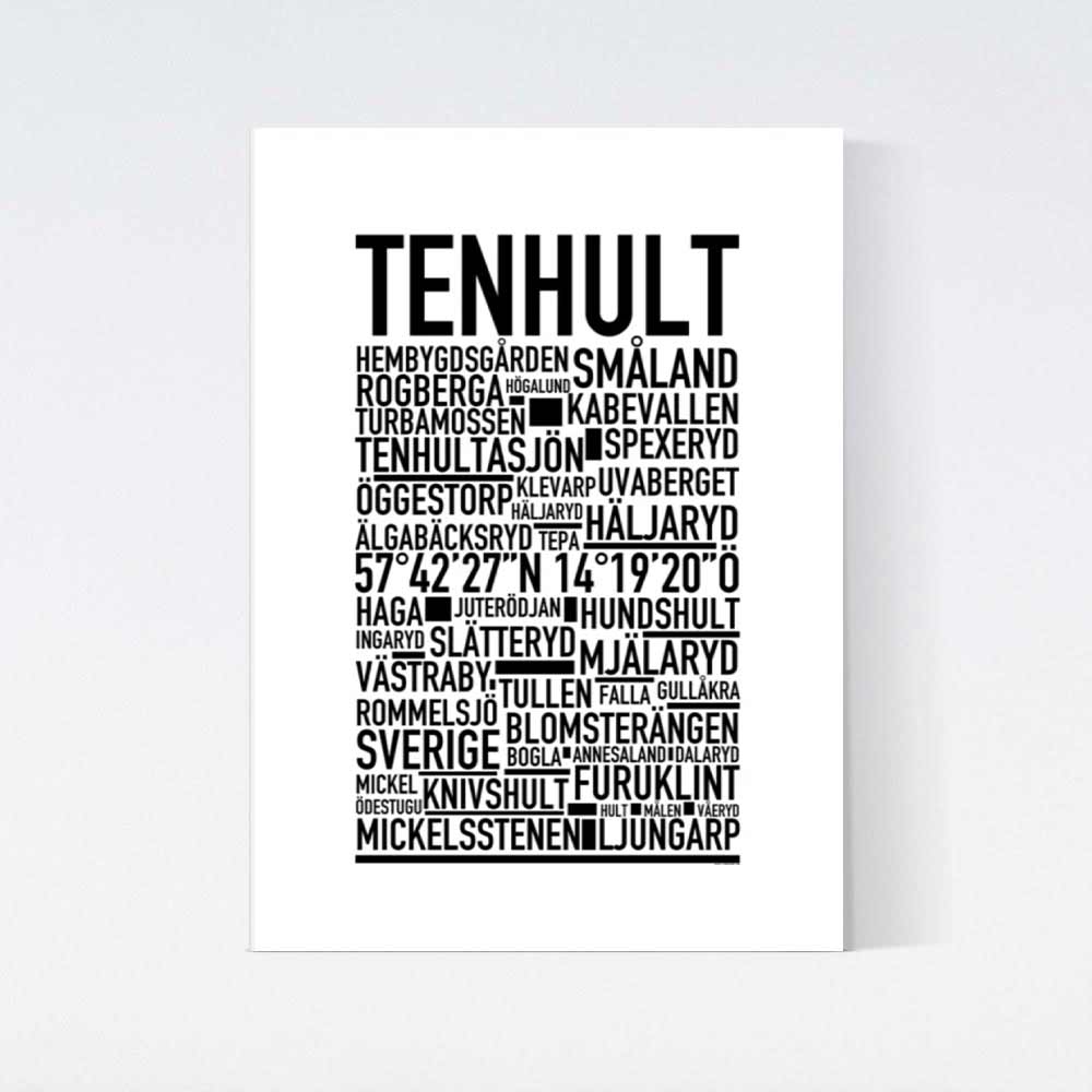 Tenhult Text Poster