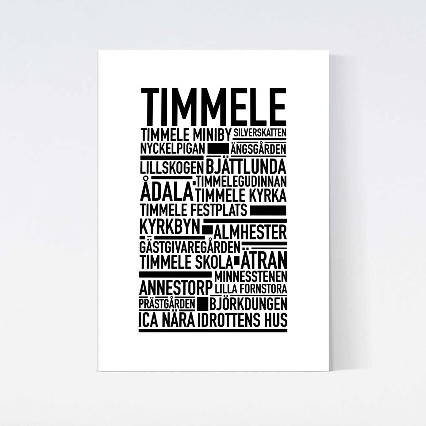 Timmele Text Poster