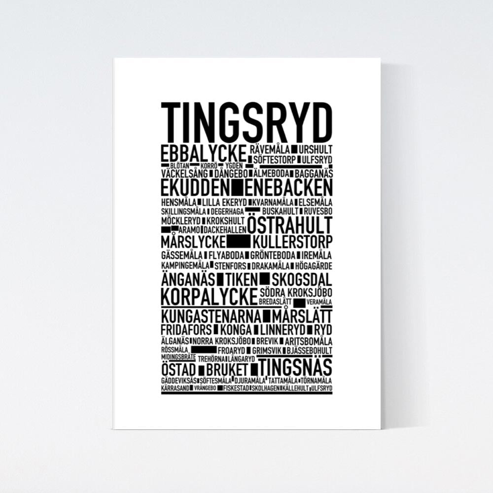 Tingsryd Text Poster