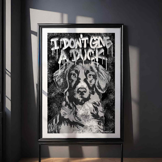 Tollare Don't Give A Duck Poster