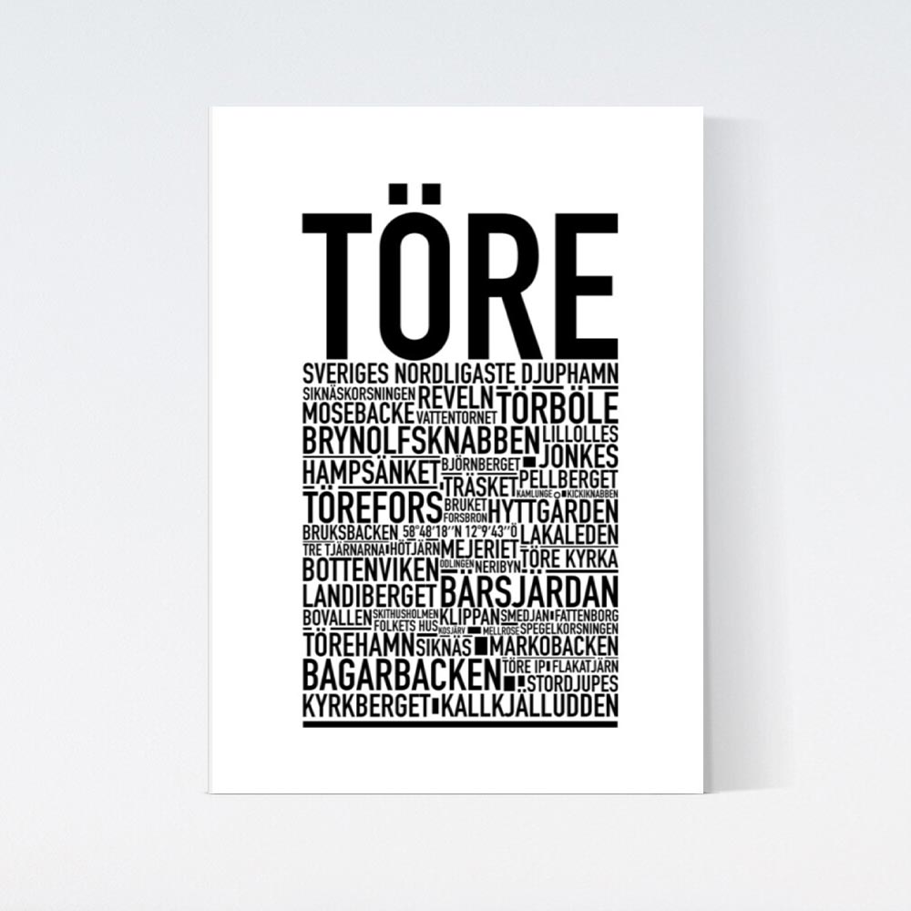 Töre Text Poster