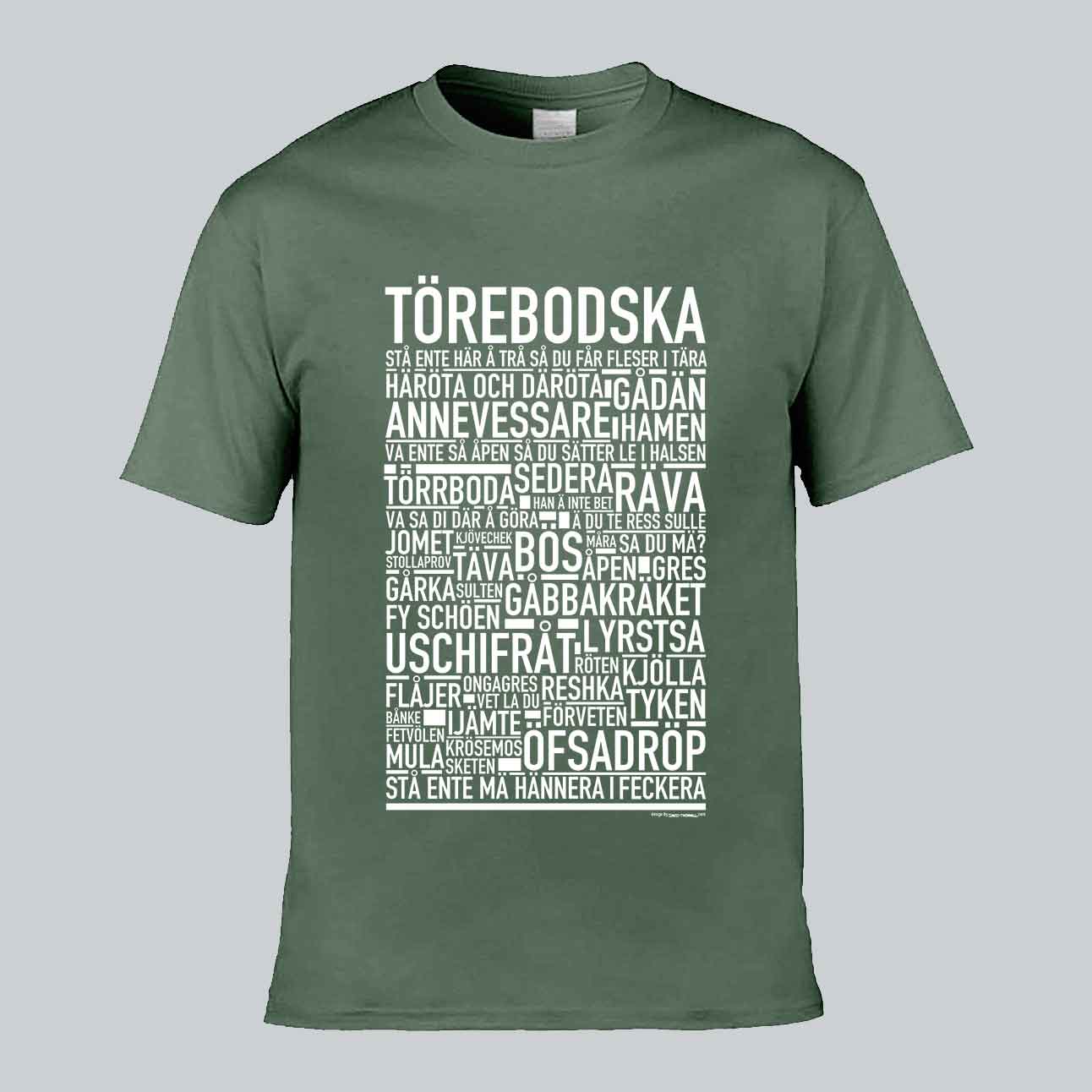 Törebodska Dialekt Text T-shirt