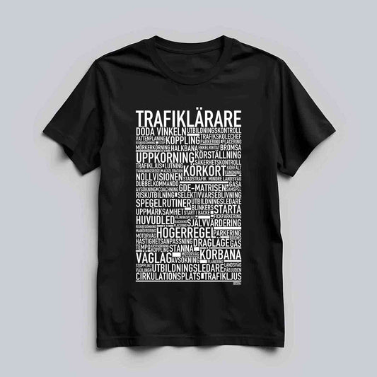 Trafiklärare Text T-shirt