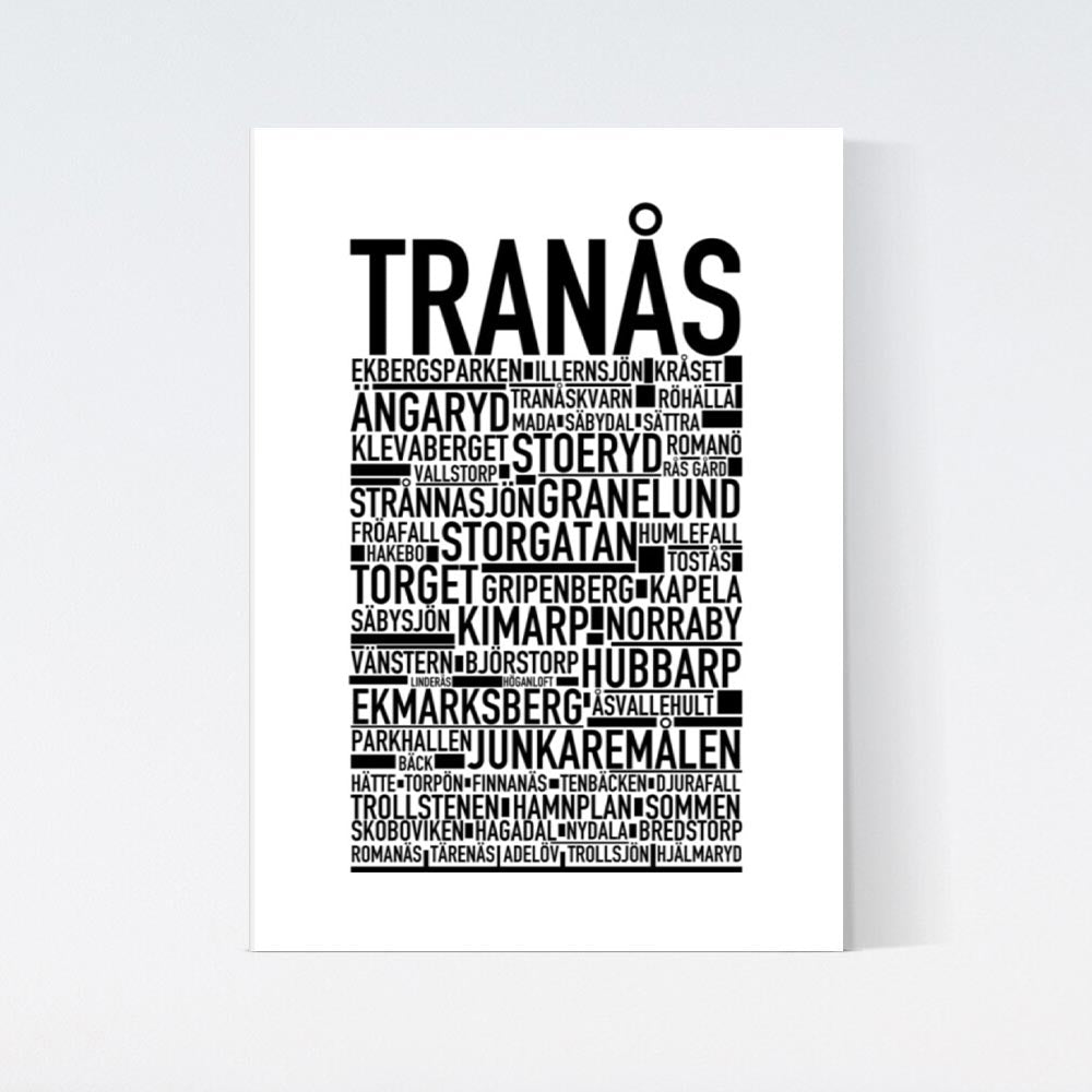 Tranås Text Poster