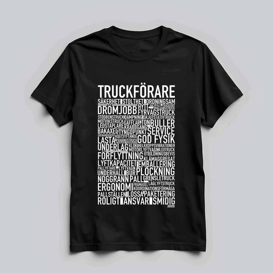 Truckförare Text T-shirt