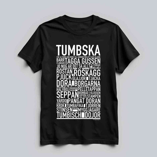 Tumbska Dialekt Text T-shirt