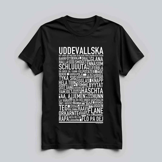 Uddevallska Dialekt Text T-shirt