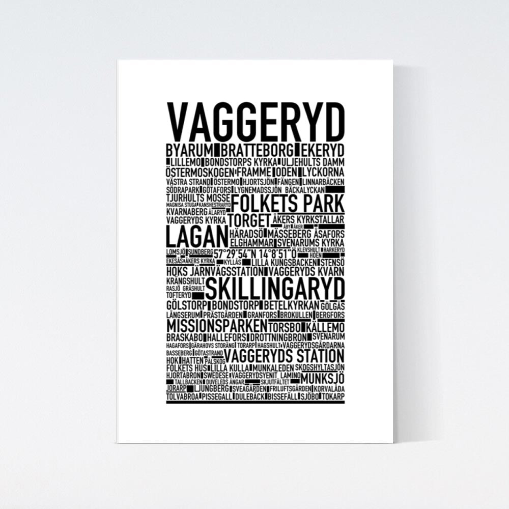 Vaggeryd Text Poster