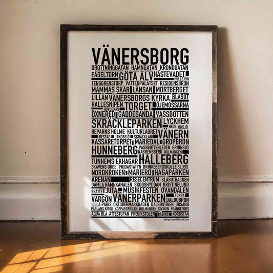 Vänersborg Text Poster