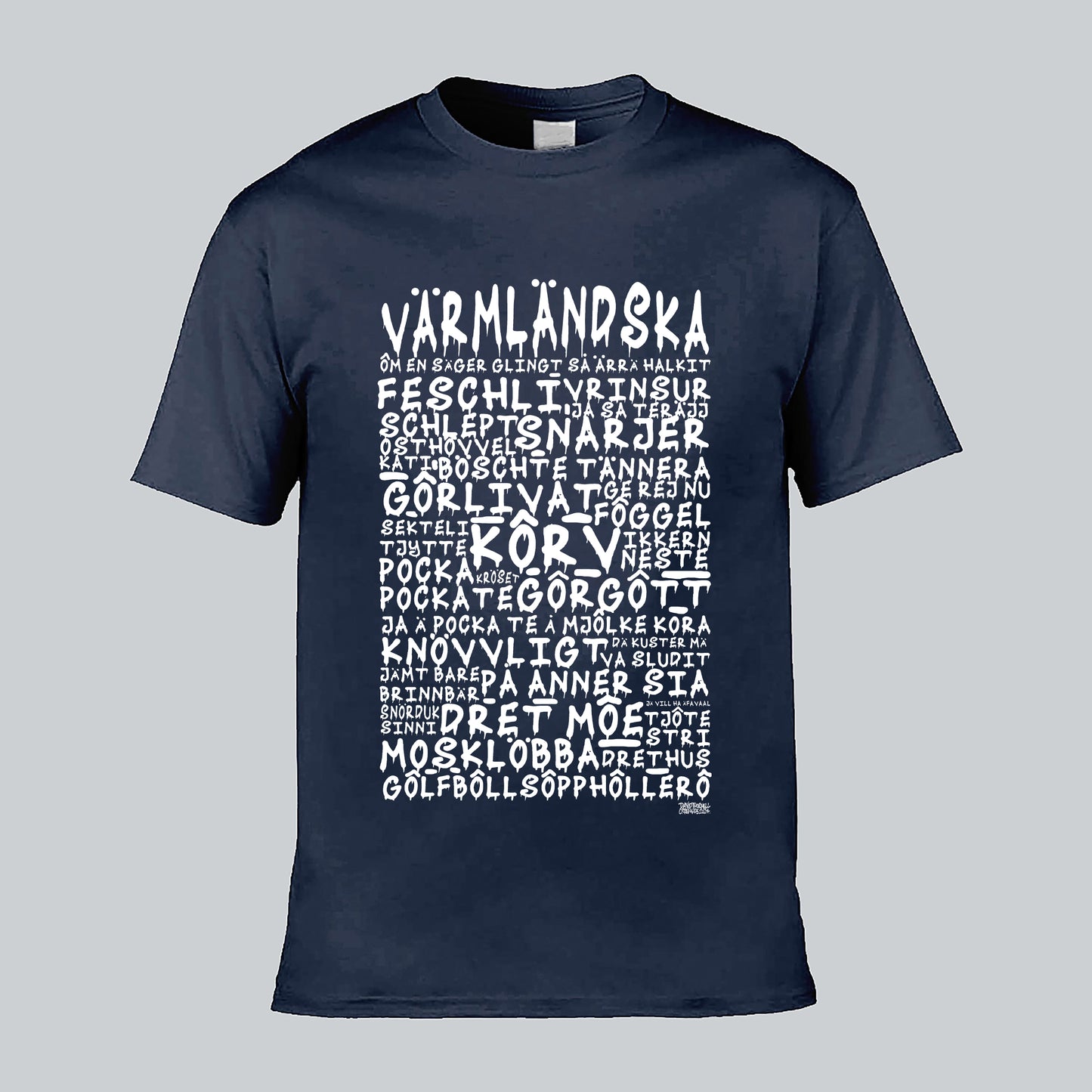 Värmländska Graffiti Dialekt T-shirt