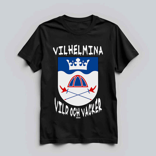 Vilhelmina Vild Vacker Text T-shirt
