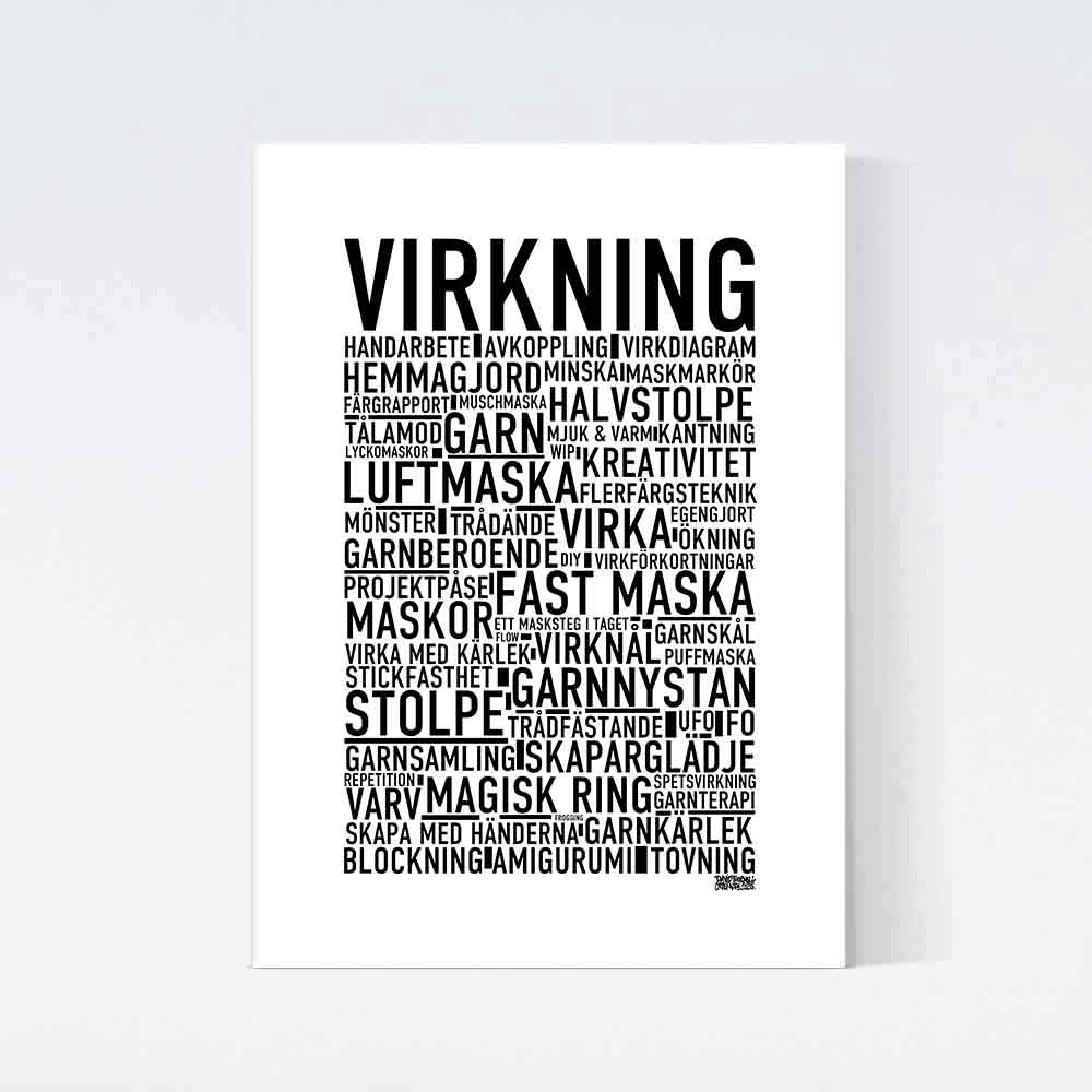 Virkning Text Poster