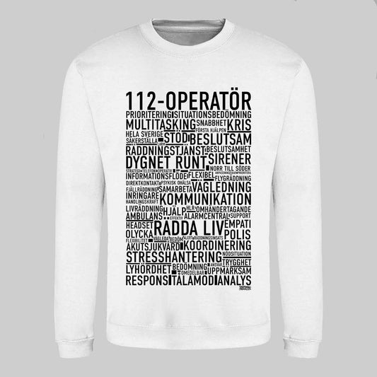 112-Operatör Text Sweatshirt