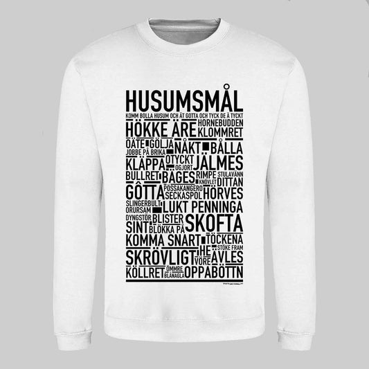 Husumsmål Dialekt Text Sweatshirt