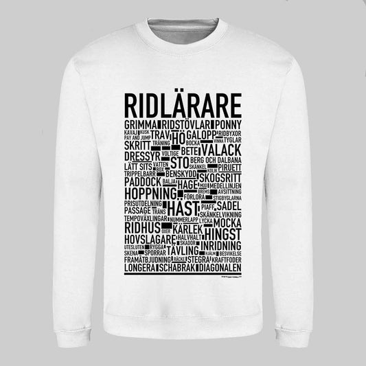 Ridlärare Text Sweatshirt