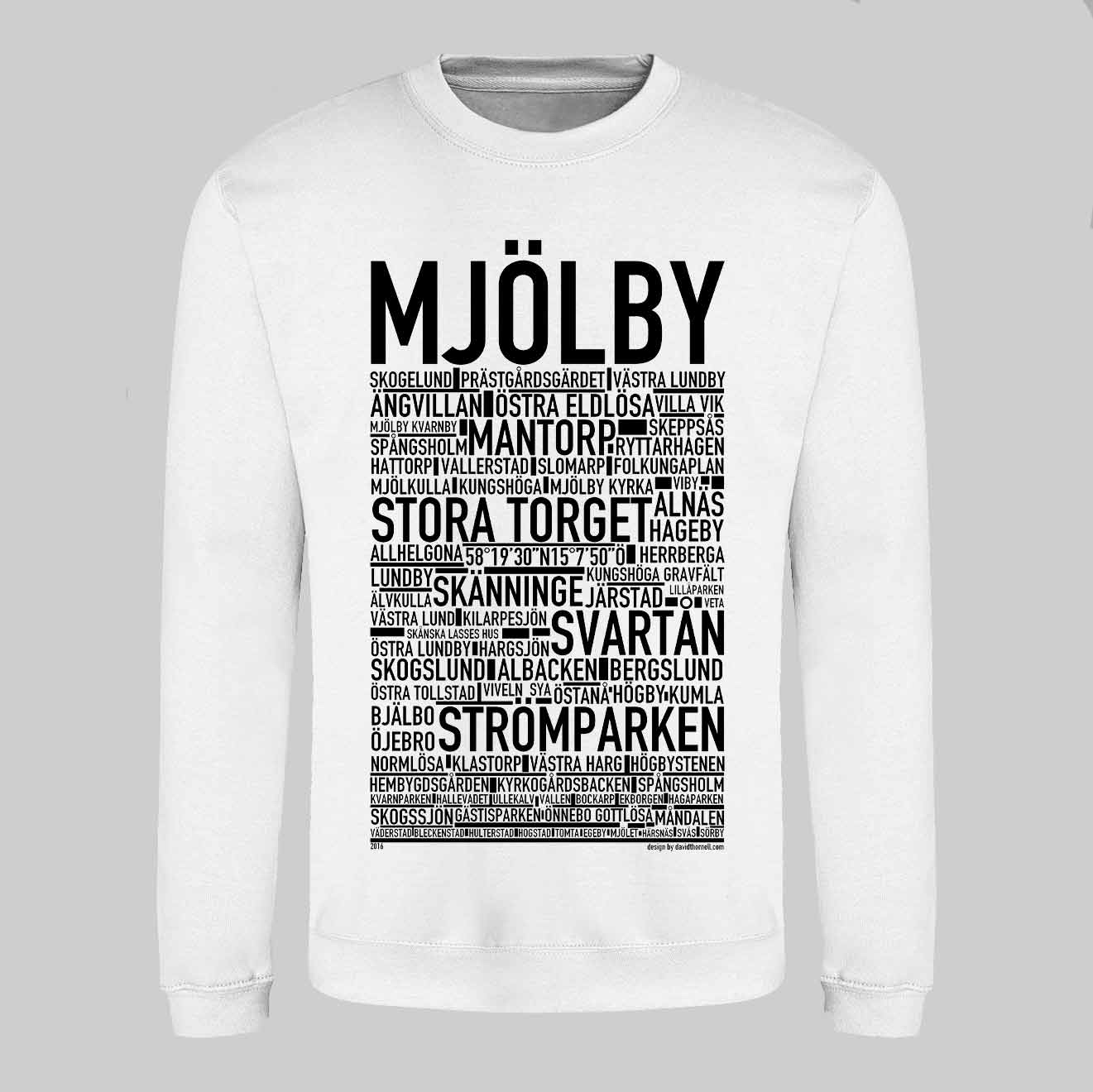 Mjölby Text Sweatshirt