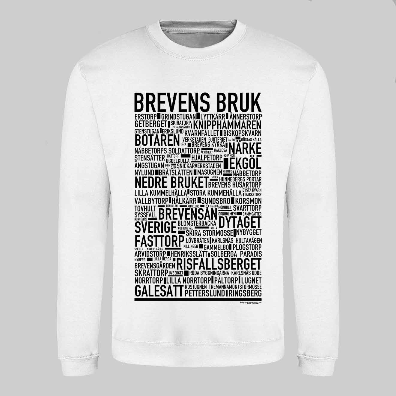 Brevens Bruk Text Sweatshirt