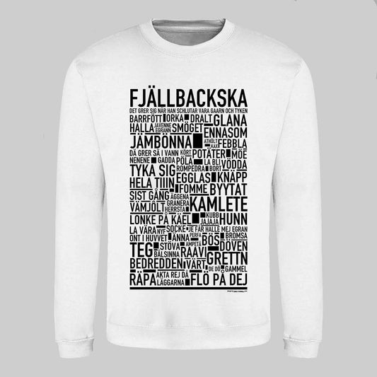 Fjällbackska Dialekt Text Sweatshirt