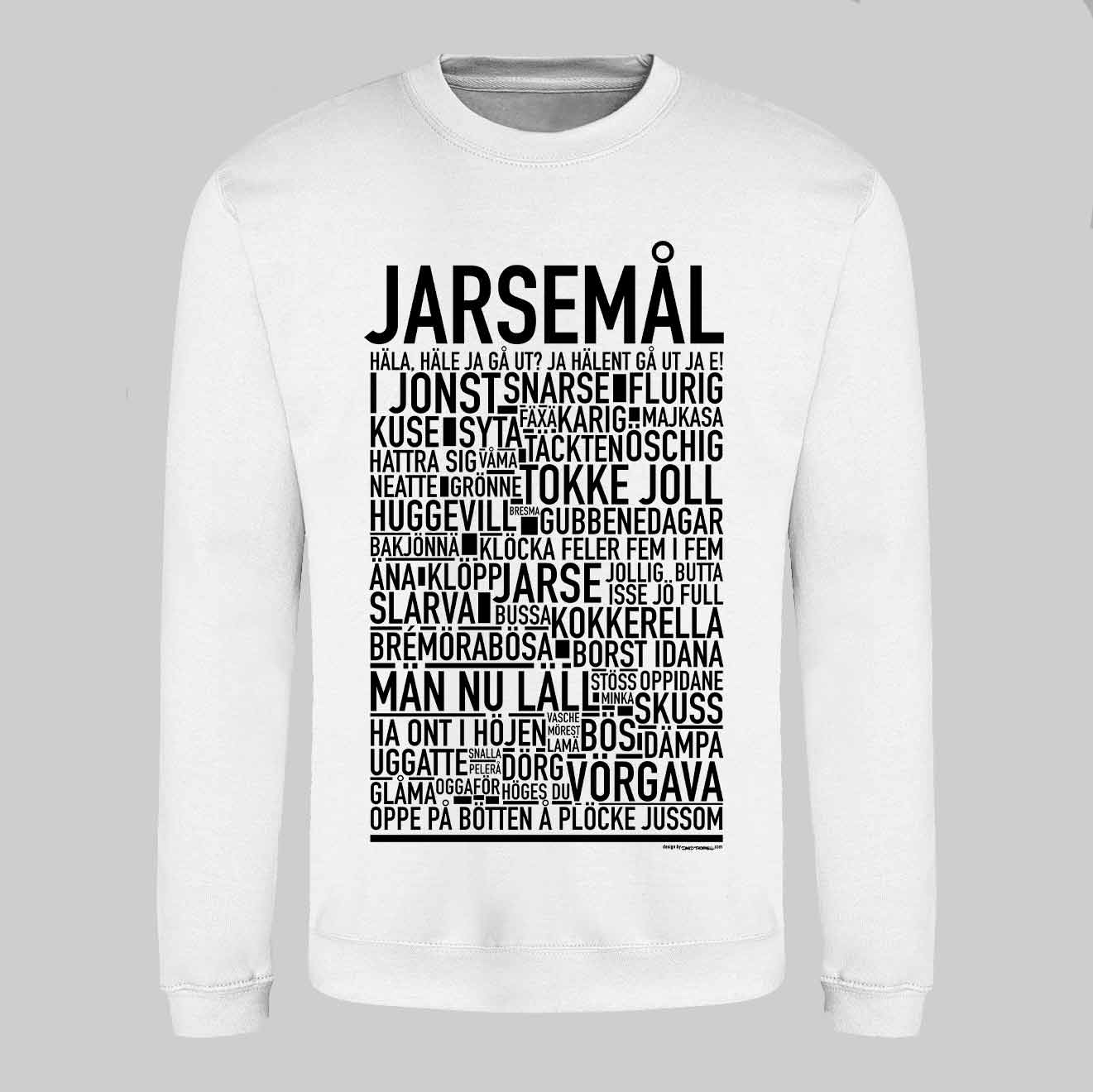 Jarsemål Dialekt Text Sweatshirt