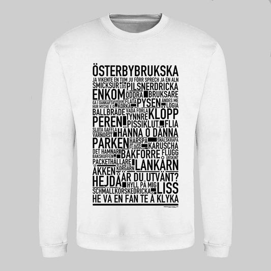 Österbybrukska Dialekt Text Sweatshirt